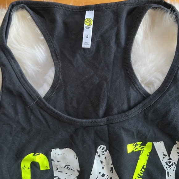 Zumba Racerback Instructor Tank Small - Picture 2 of 3